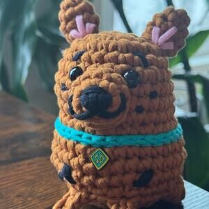 *Pre-made Plushie* The Woobles Warner Bros. Scooby Doo Crochet Cartoon Character